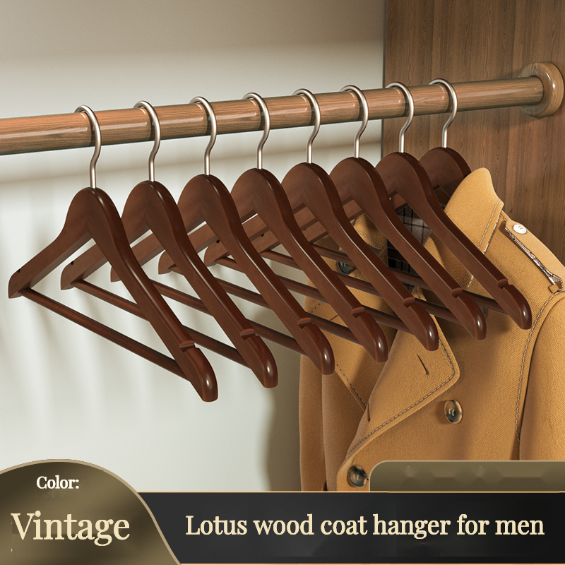 Men's Wooden Jacket Hangers
