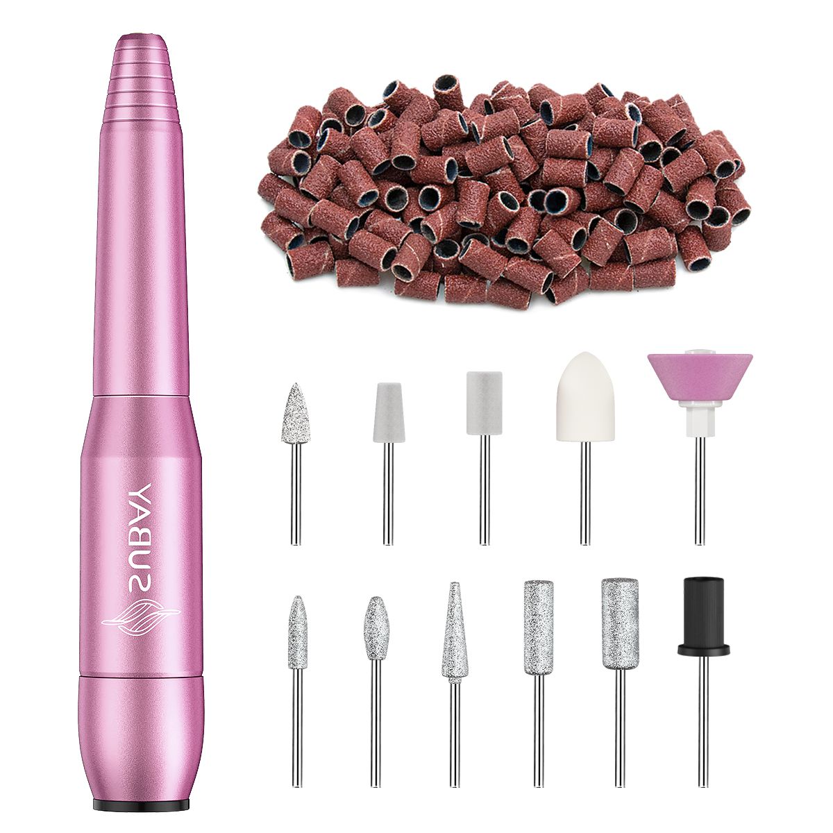 Acrylic Electric Nail Drill Portable Electric Nail File For Gel Nails  Acrylic Nails Professional Efile With 11 Nail Drill Bits And 40 Sanding  Bands For Manicure Pedicure Polishing Shaping - Beauty &