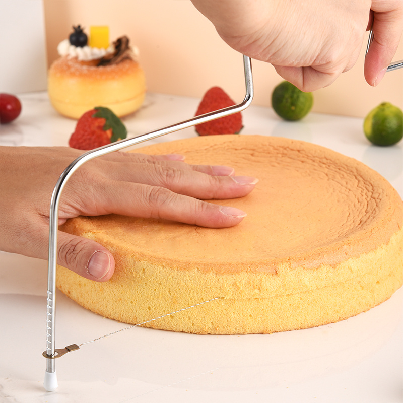 1pc Stainless Steel Single Wires Cake Layer Slicer Cake Temu