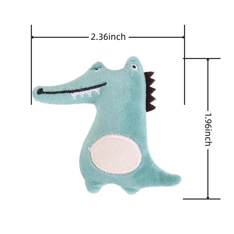 Cute Dinosaur Cartoon Plush Toy Interactive Toys For Cats Cat Toys - Pet  Supplies - Temu