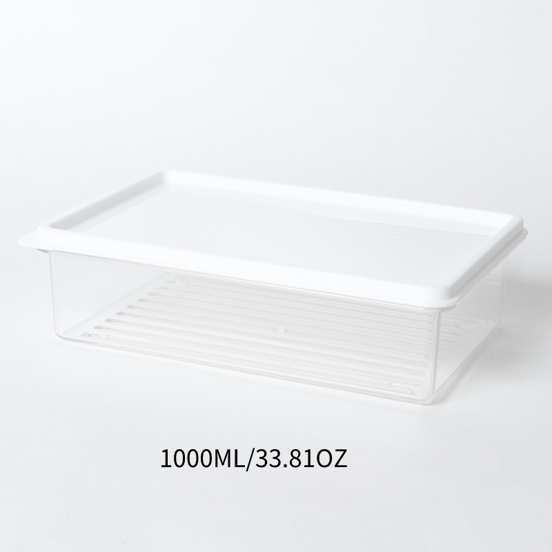 food container 1000ml large transparent tall