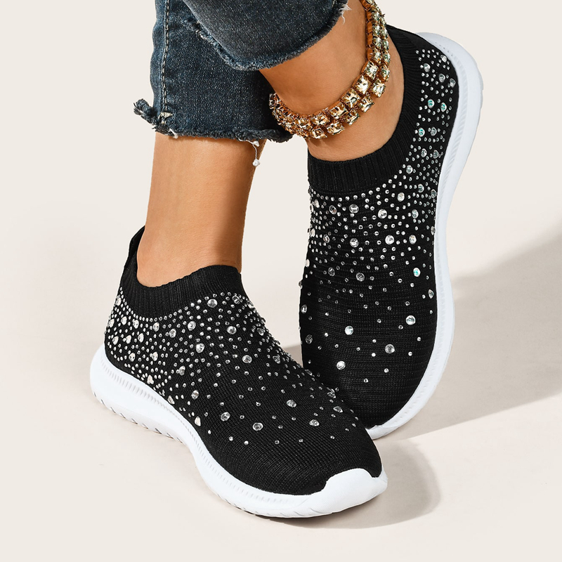 women s lightweight knit sneakers low top {region name}