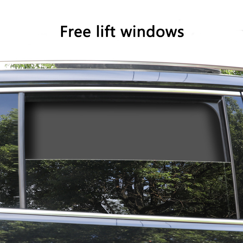 Kaufe Wärmedämmung Sonnenschutz Atmungsaktive Auto Seitenfenster  Sonnenschutz Vorhänge Auto Moskito Vorhang Clea