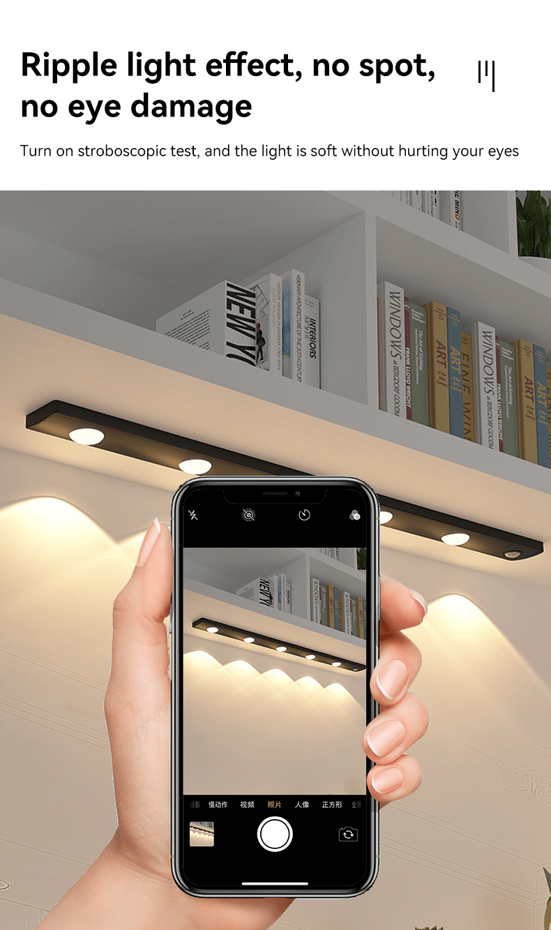 Battery Powered Led Motion Sensor Light Wireless Usb Temu