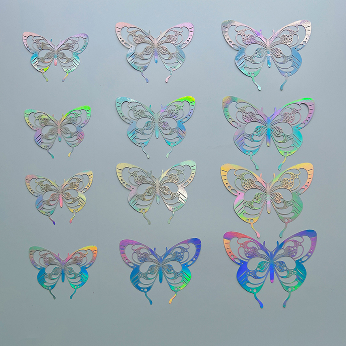 Black And White Butterfly Stickers 3d Simulation Of - Temu United Arab  Emirates