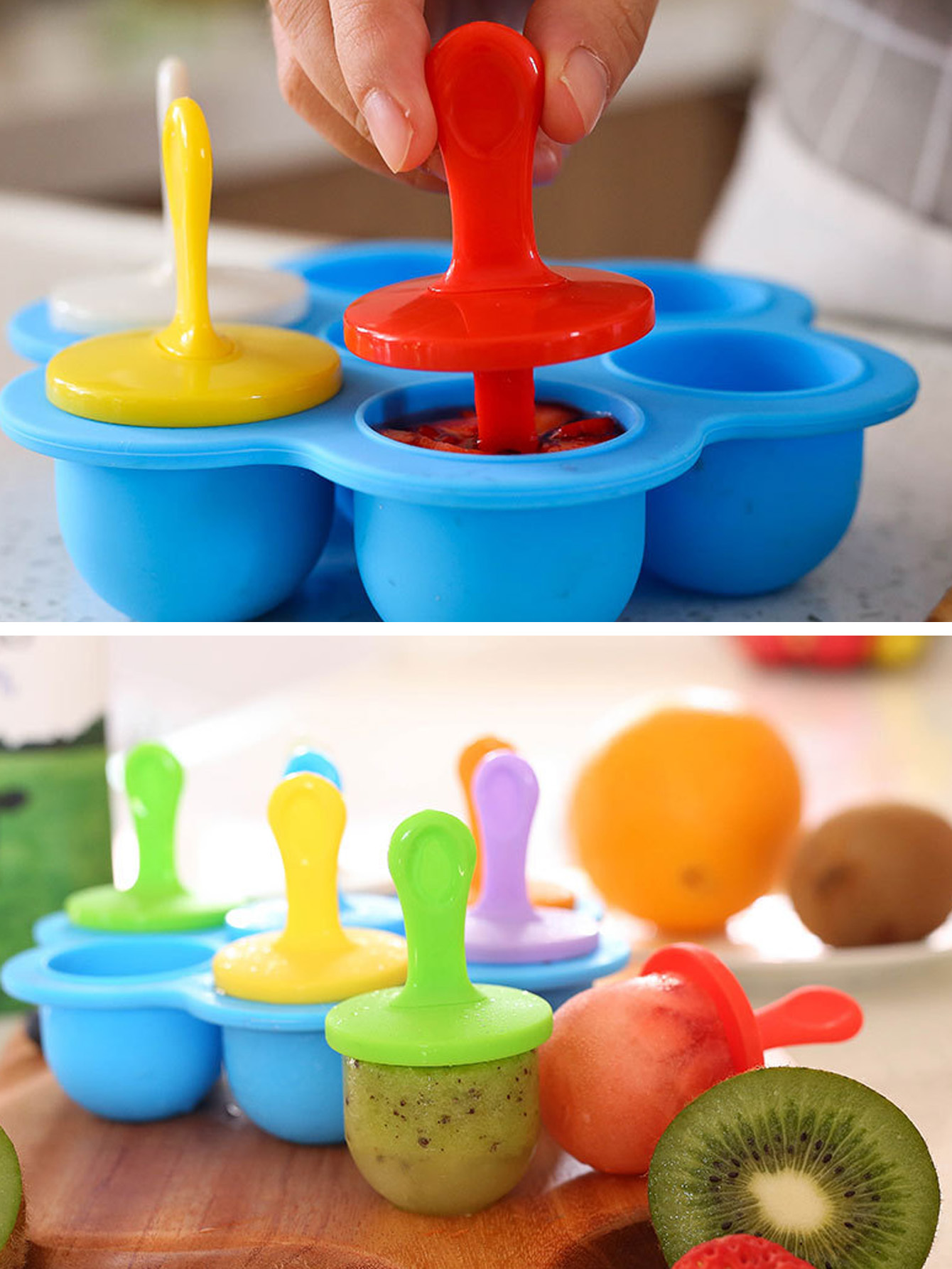 Silicone Popsicle Molds For Cake Pop Small 4 Cavities Bpa - Temu