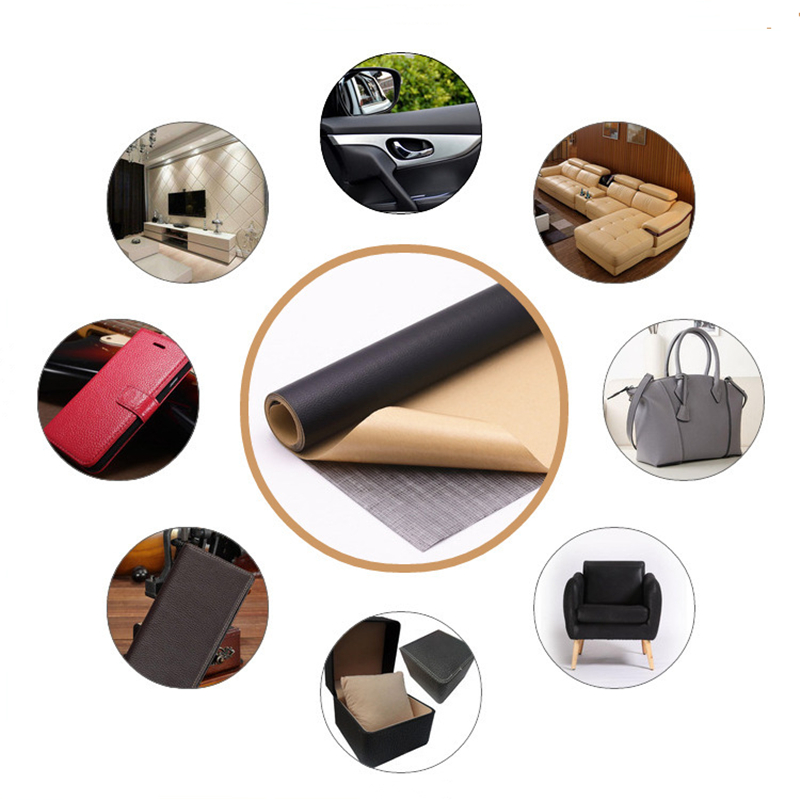 PU Leather Self Adhesive Fix Subsidies Simulation Skin Patch For Sofa Car  Seat