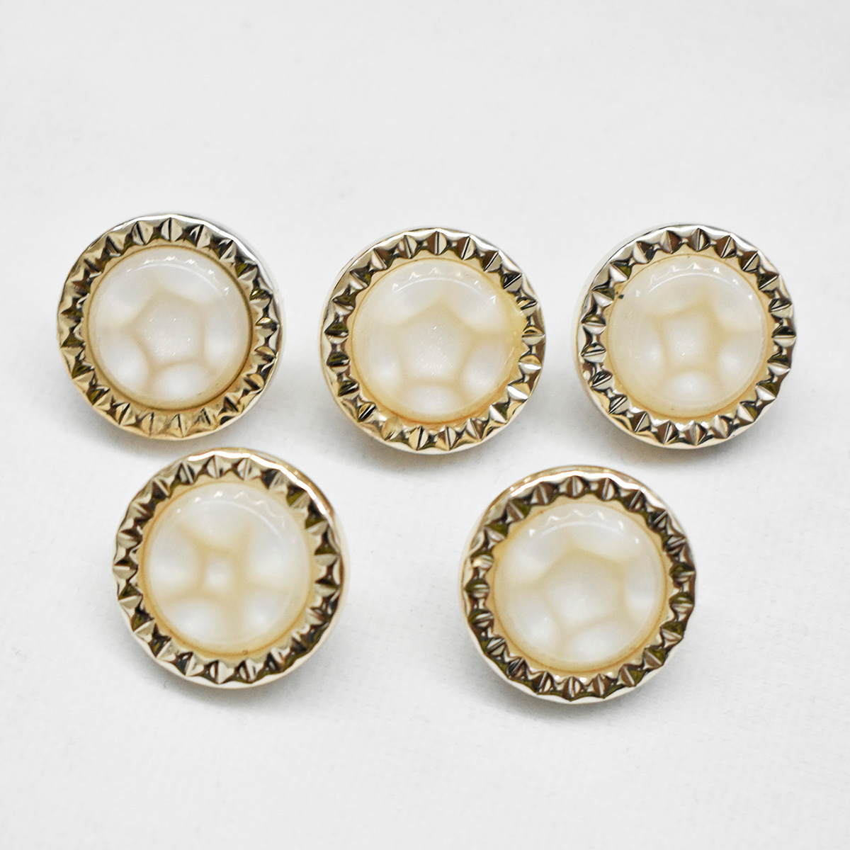 10pcs Metal Buttons Flat Plain Shank for DIY Crafts