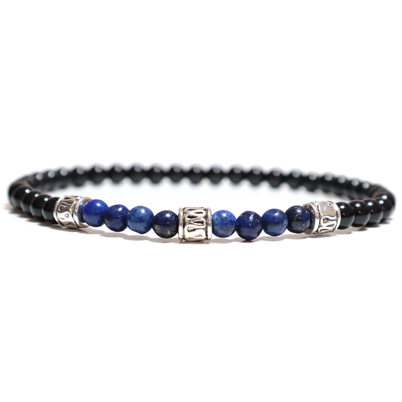 Men's Patchwork Beaded Bracelet Linkage Beads