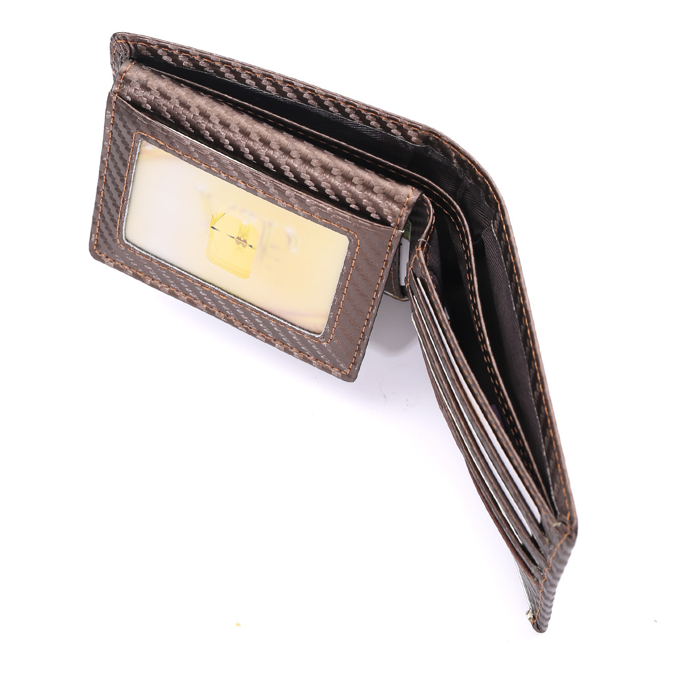 Fendi Money Clip Wallet in Black for Men