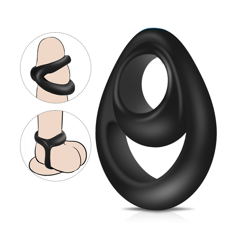 Red Hollow Soft Penis Ring For Men 3 Sizes Cock Enlargement - Temu