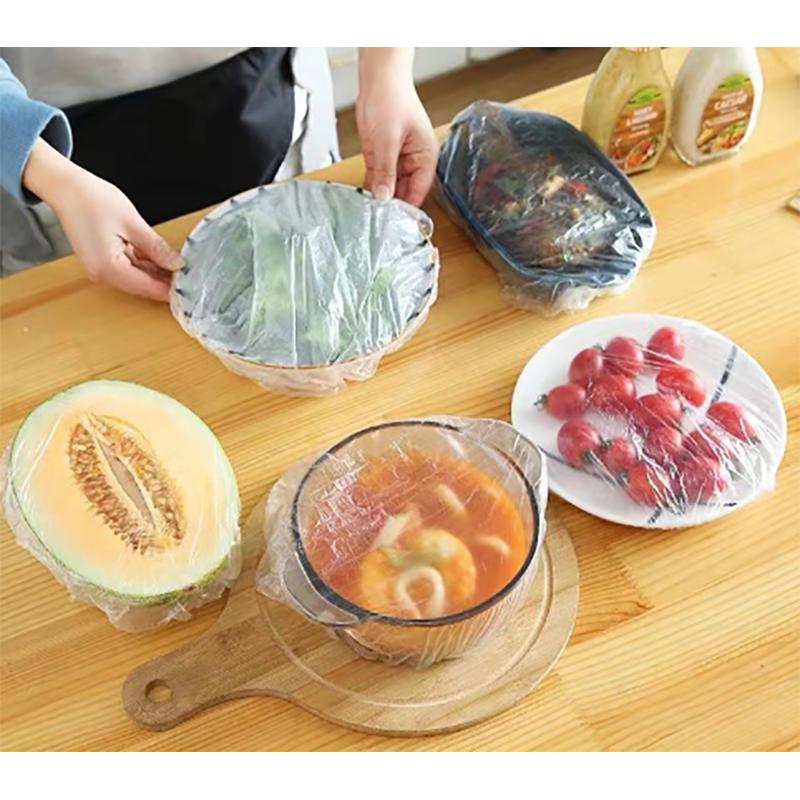 ECOOPTS 100% Compostable Cling Wrap Plastic Food Wrap with Slide