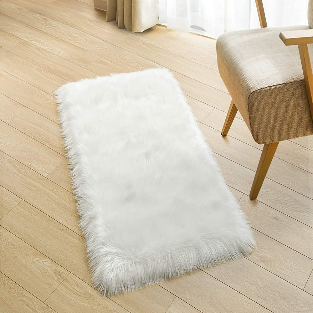 1 Plush Carpet Rug Home Decor Soft Fluffy Bedroom Living Temu
