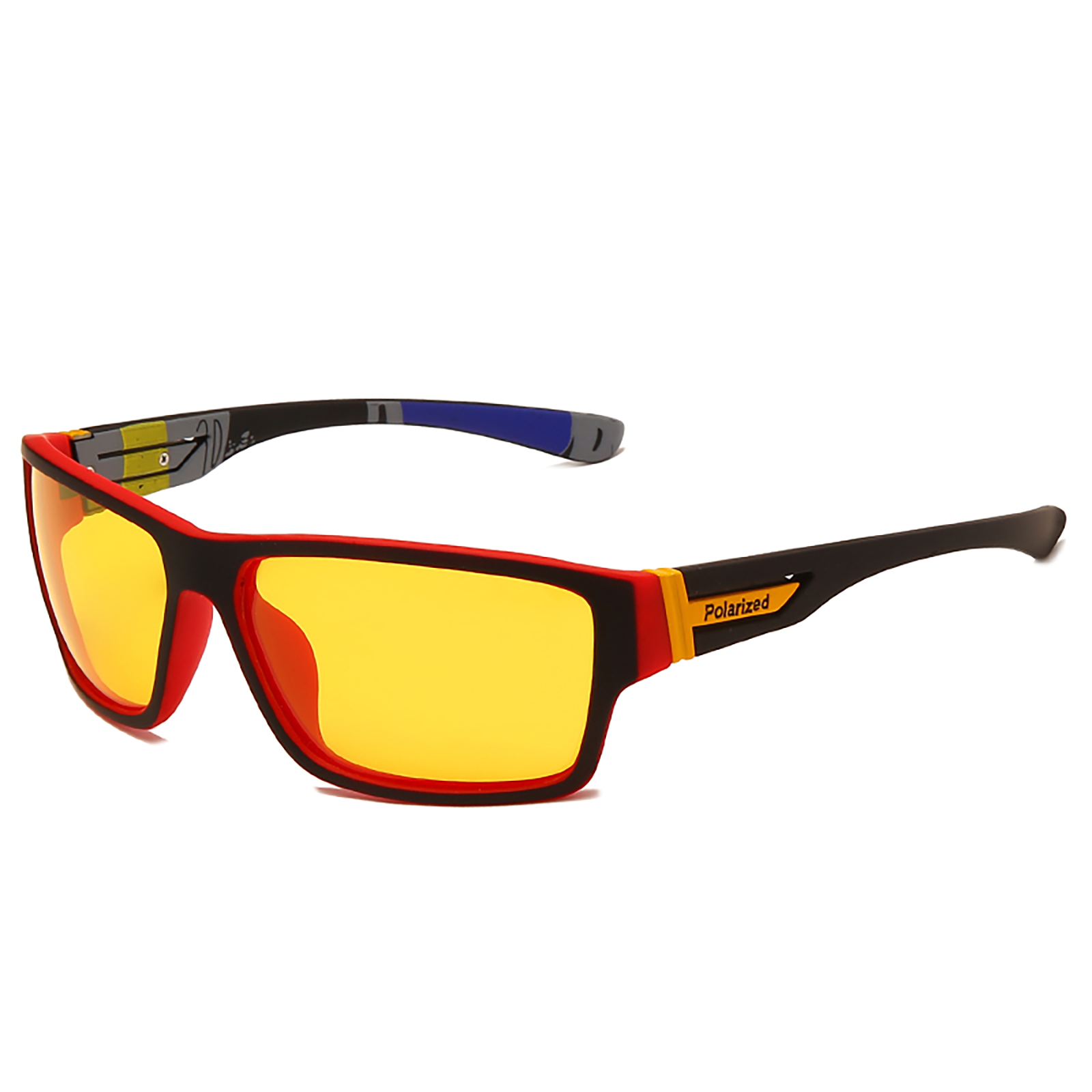 Polarized Sports Wrap Sunglasses