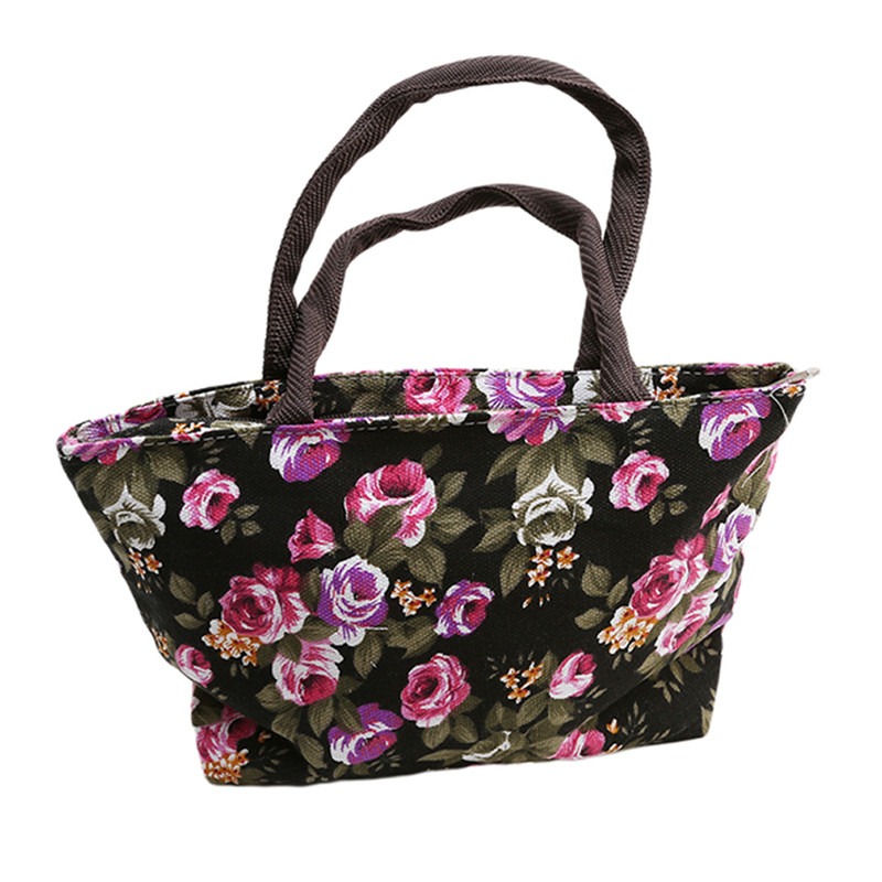 Buy New Fashion Women Floral Printed Mini Chain Bag Shoulder Bag Tote Purse  Handbag at affordable prices — free shipping, real reviews with photos —  Joom