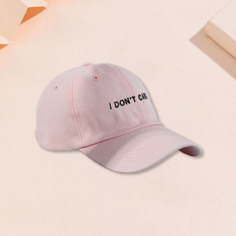 Men's 'I DON'T CARE' Embroidered Baseball Cap