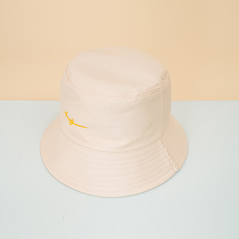 Solid King Embroidered Bucket Hat