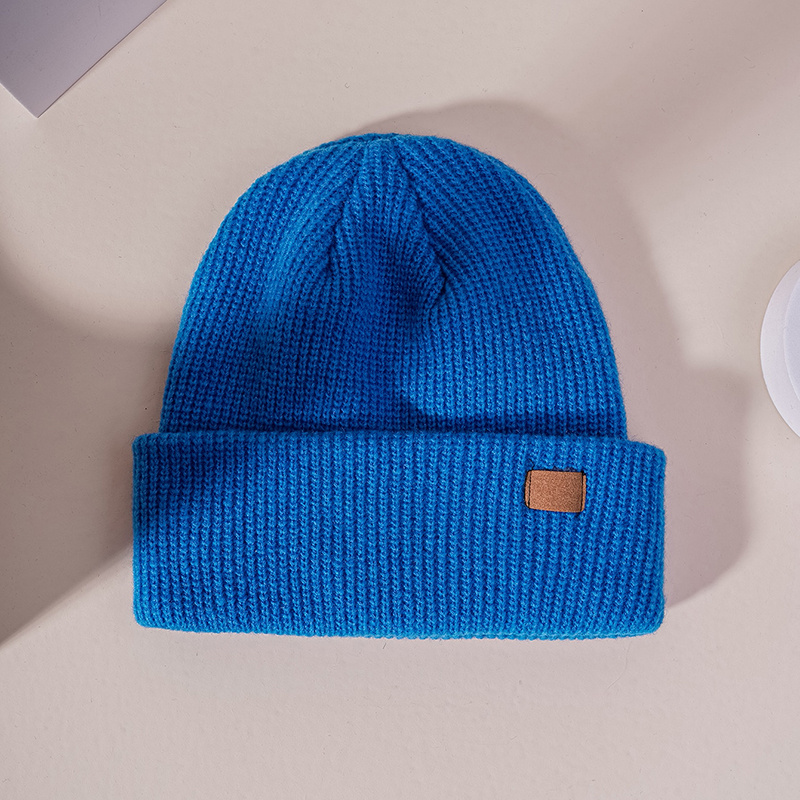 Vintage Slouchy Beanies Knitted Hat for School Student