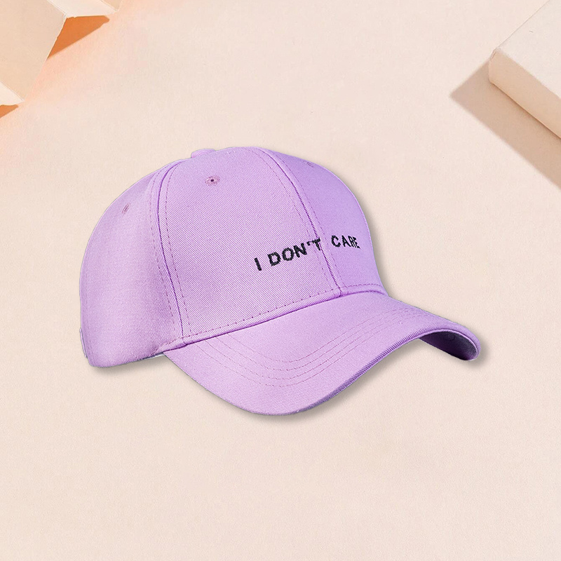 Men's 'I DON'T CARE' Embroidered Baseball Cap
