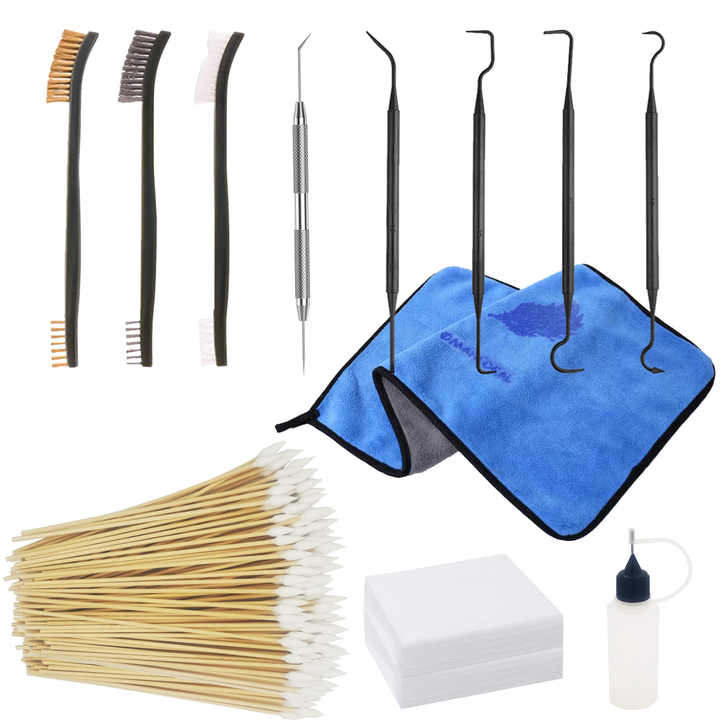 Premium Gun Cleaning Brushes Picks Kit Brass Copper Steel - Temu