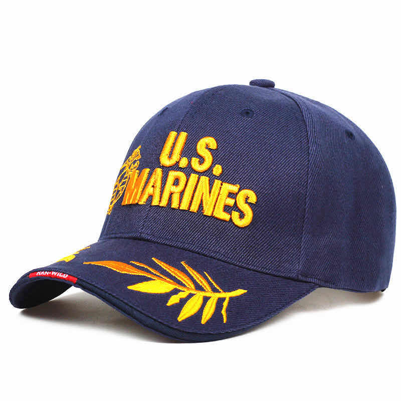 Us Marines Embroidery Baseball Sunhat, Shop Now For Limited-time Deals