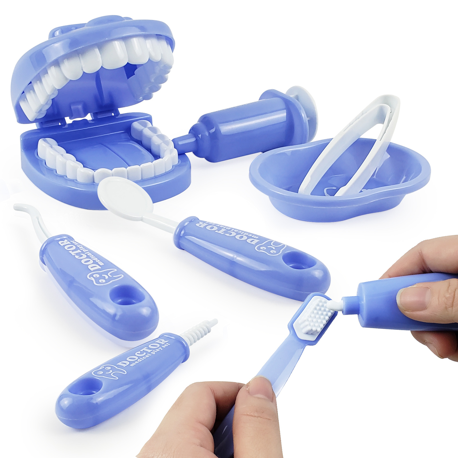 Educational Playset for Kids Pretend Play Dentist Kit