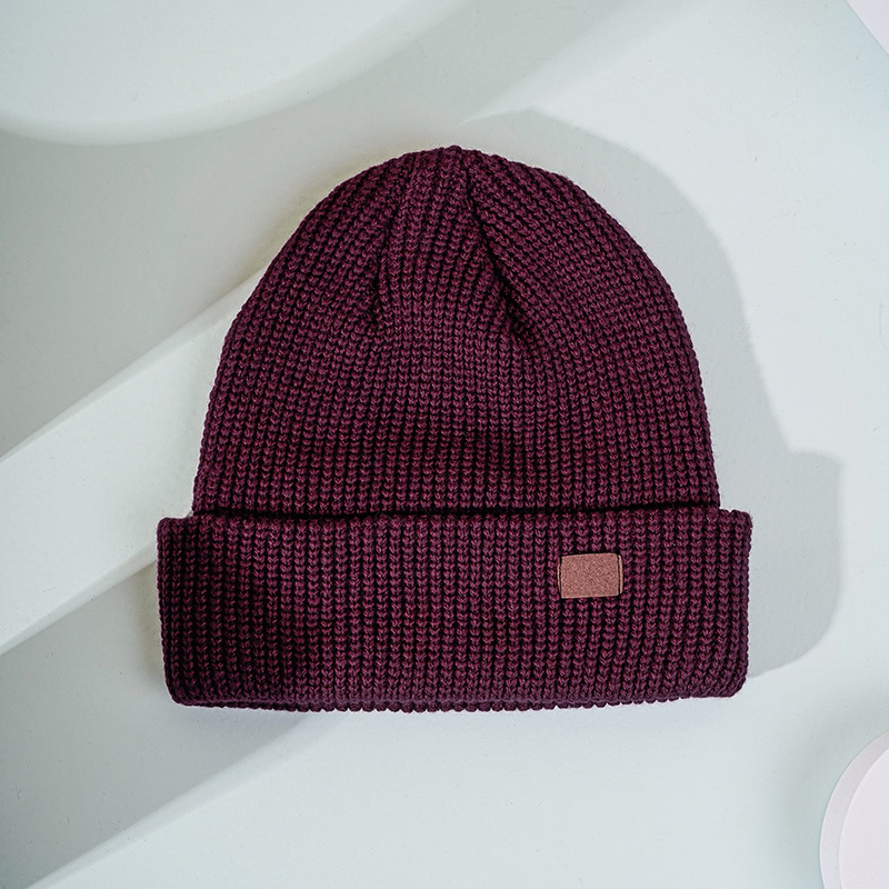 Vintage Slouchy Beanies Knitted Hat for School Student