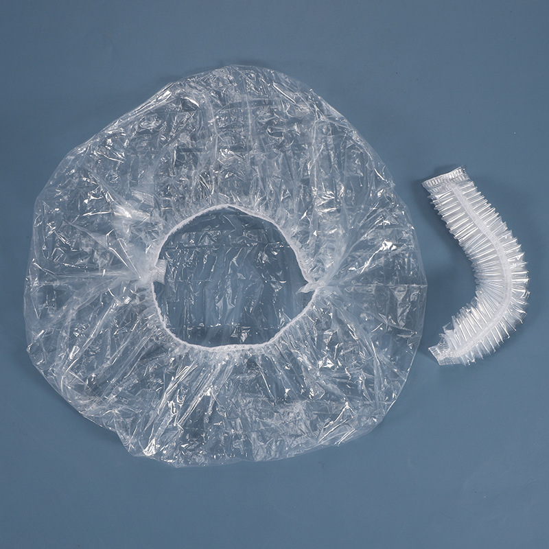 Transparent deals shower cap