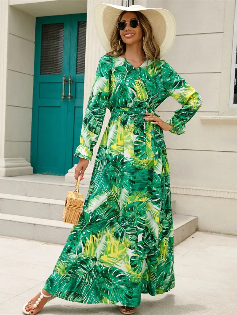 maxi dresses with sleeves