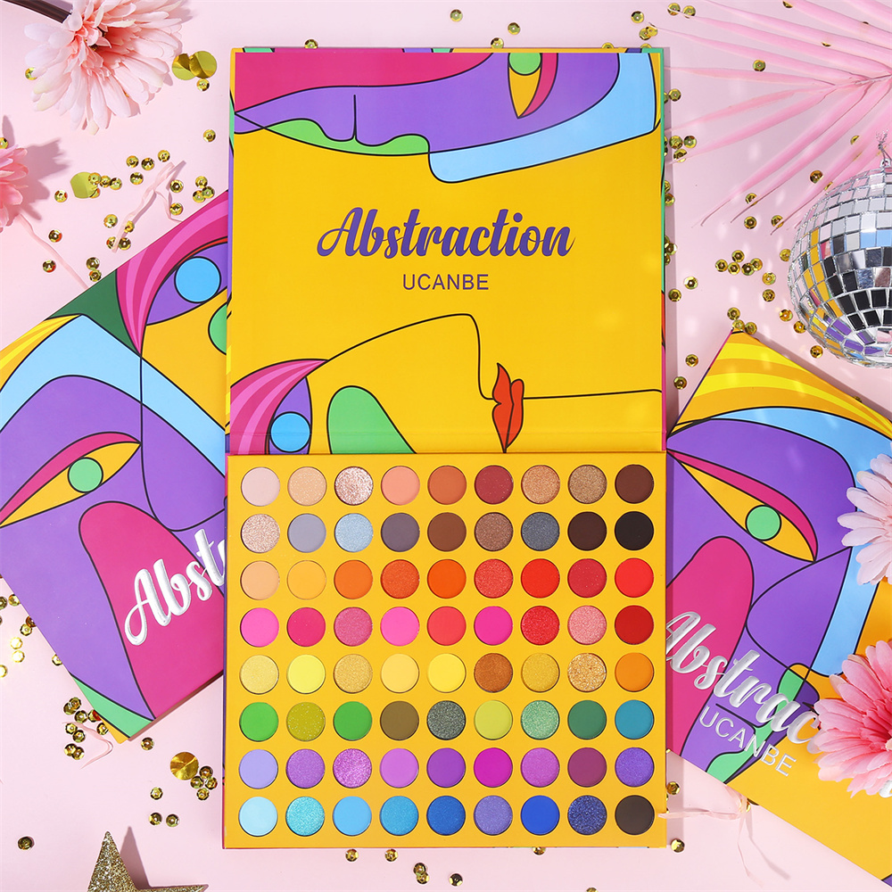 Ucanbe Rainbow Eyeshadow Palette - 72 Colors