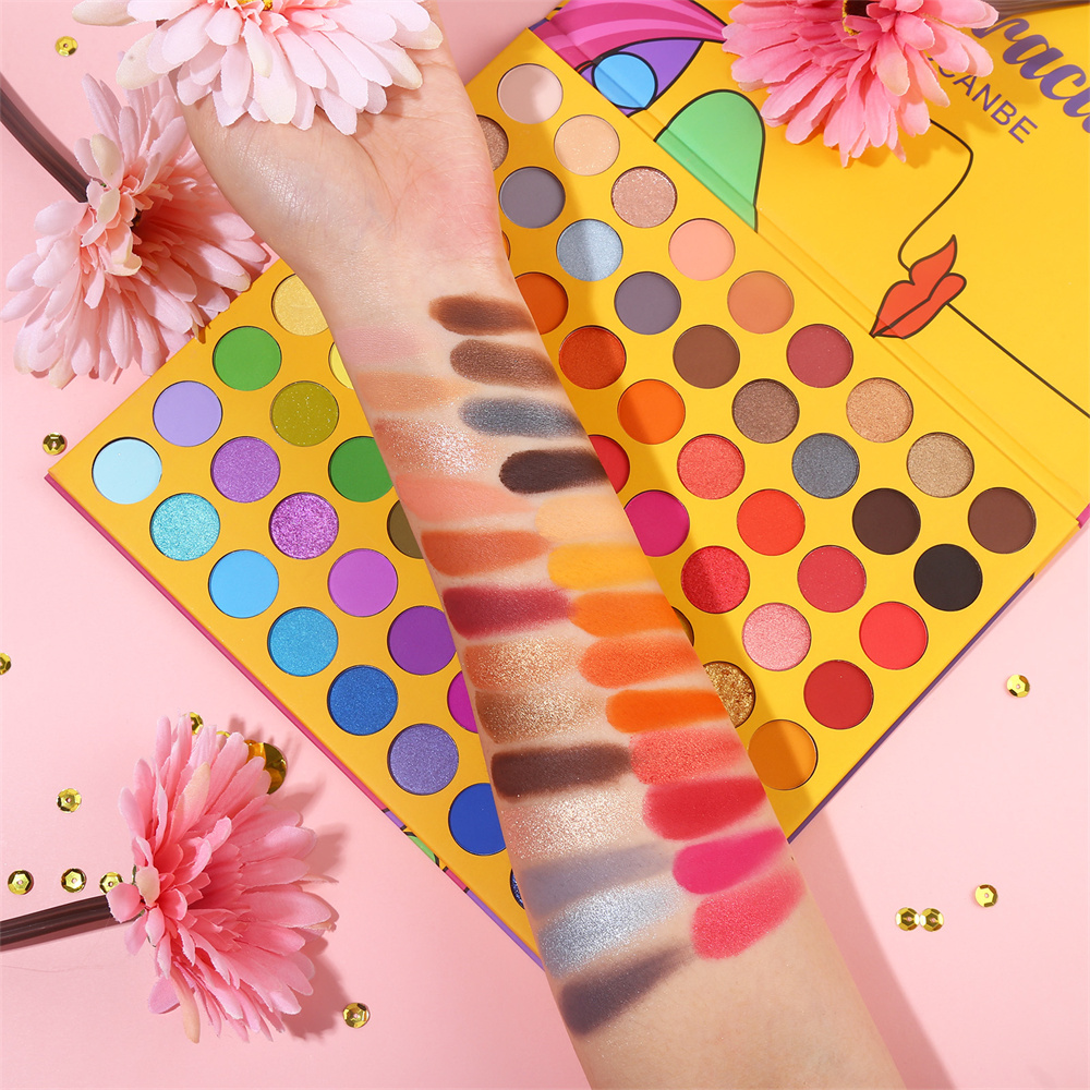 Ucanbe Rainbow Eyeshadow Palette - 72 Colors