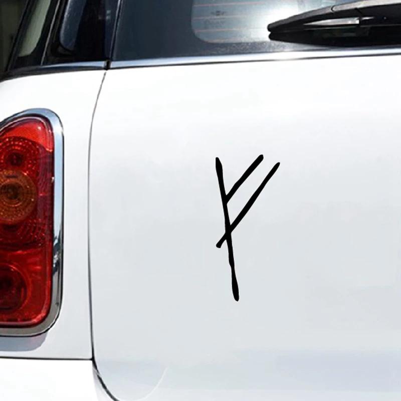 1pc Lotr Gandalf's Mark Vinyl Decal Removable Gandalf Mark Door Sign