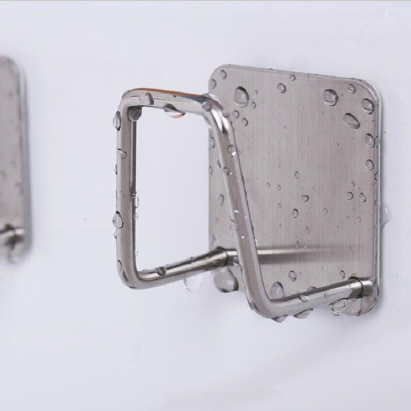 Wall Mount Sponge Holder Stainless Steel Sink Drain Rack