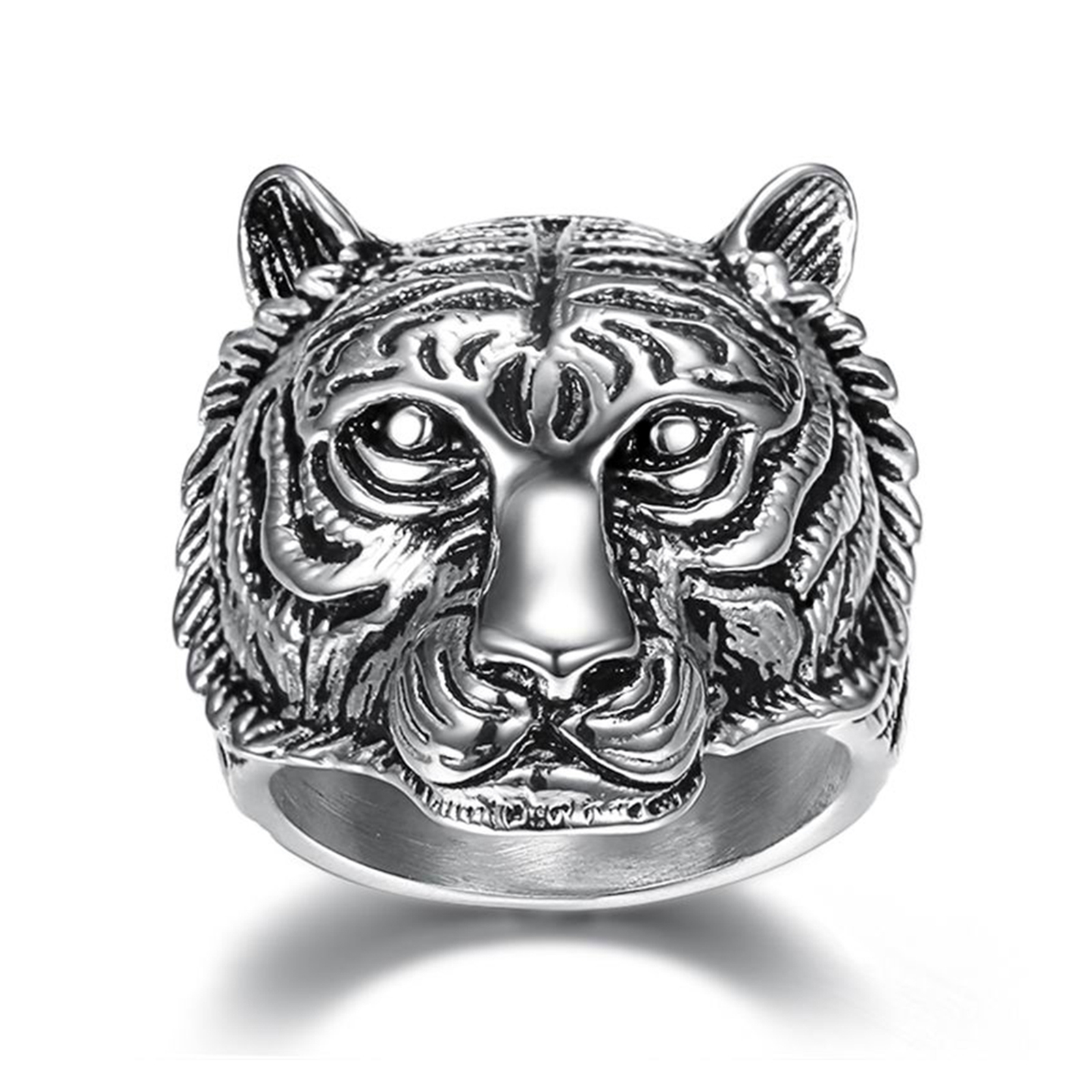 Men's Tiger Ring, Bold Statement Piece