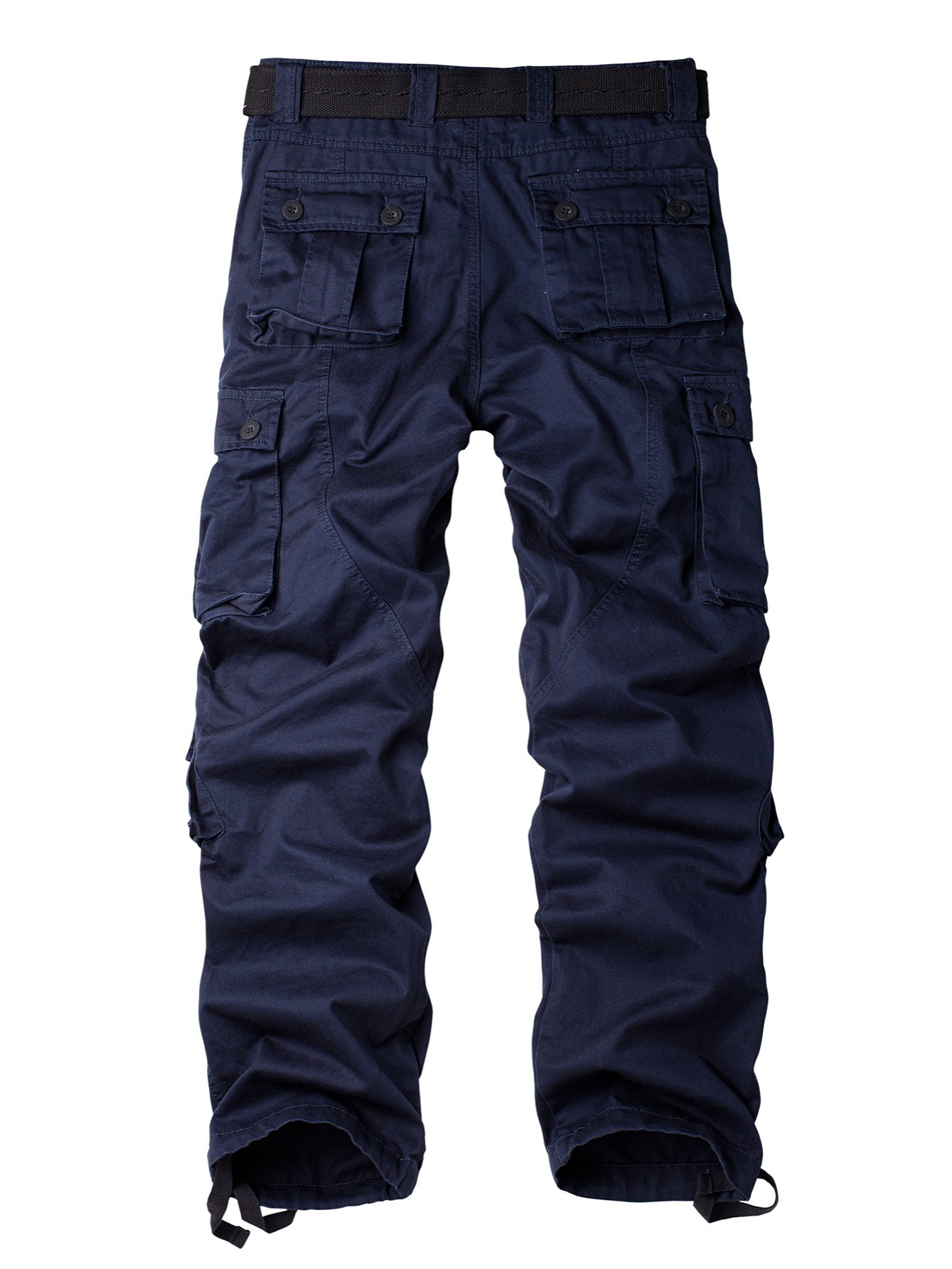Men's Casual Cargo Pants Fashion Cotton Pants Solid Work - Temu United ...
