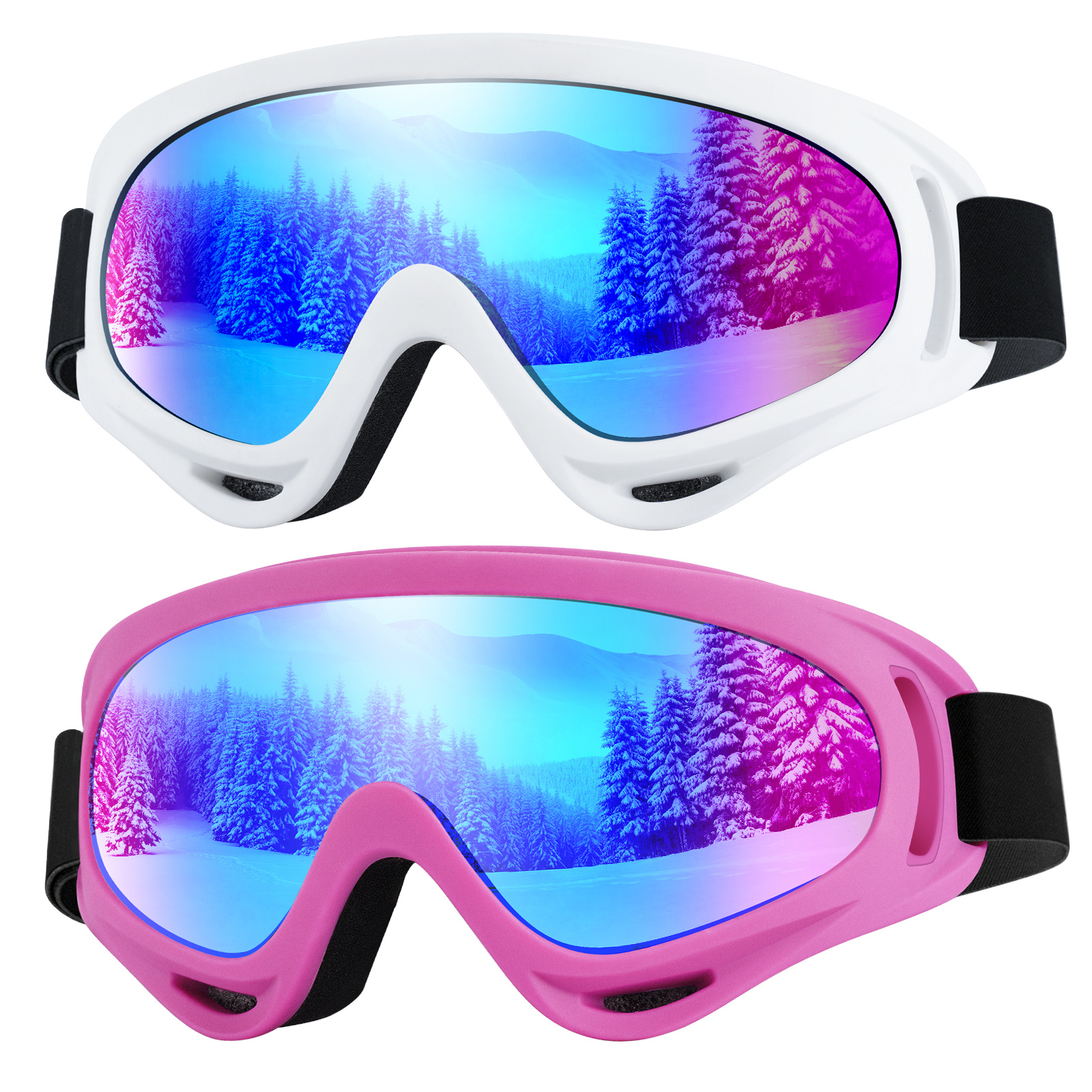 Nuevo Bolle AMP Jóvenes Gafas de esquí Niños Niños Snowboard Protección  Ocular Nieve