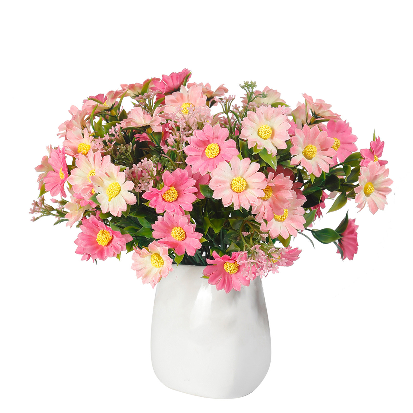 Brighten Home A Bunch Colorful Artificial Daisy Flowers - Home ...