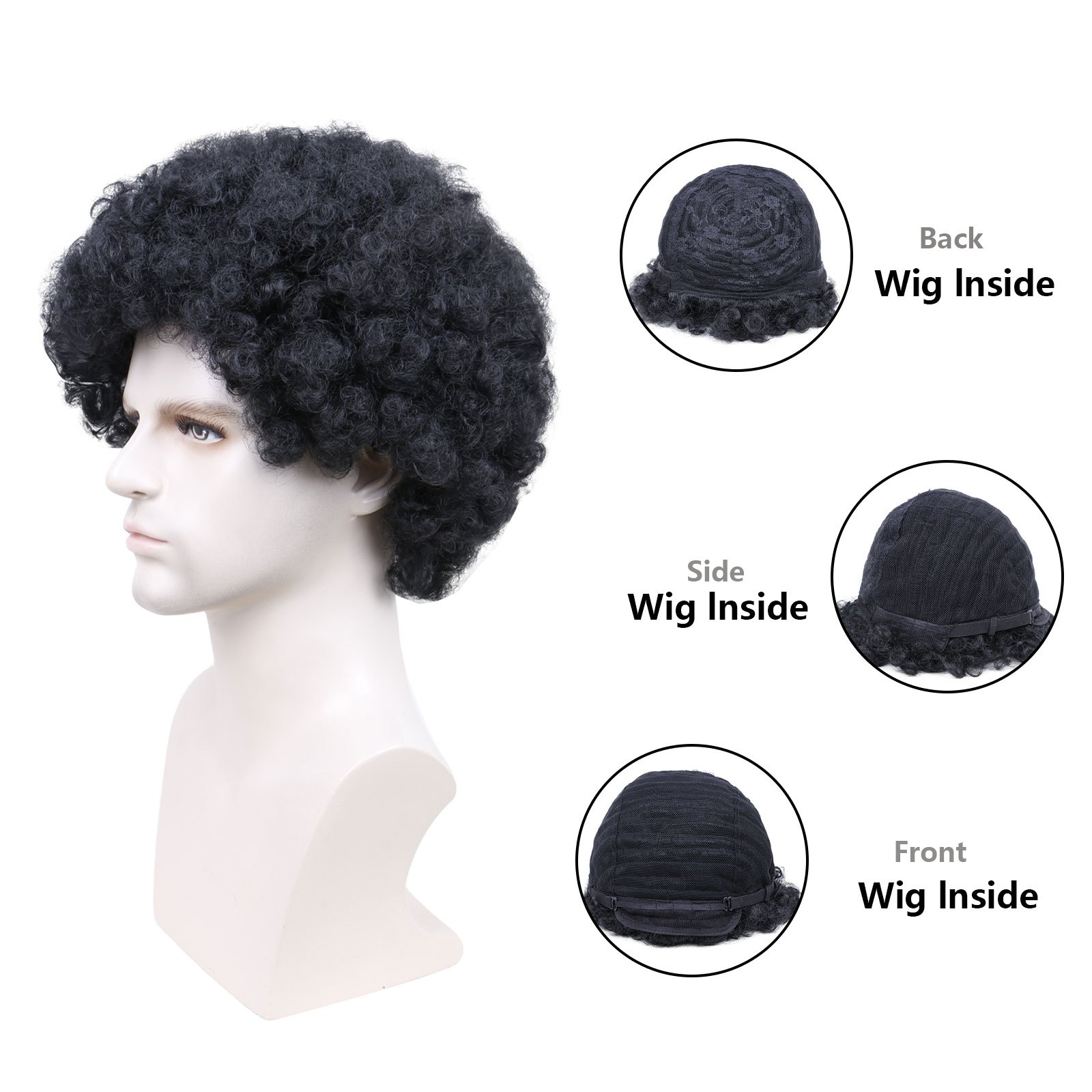 Afro Black Wig