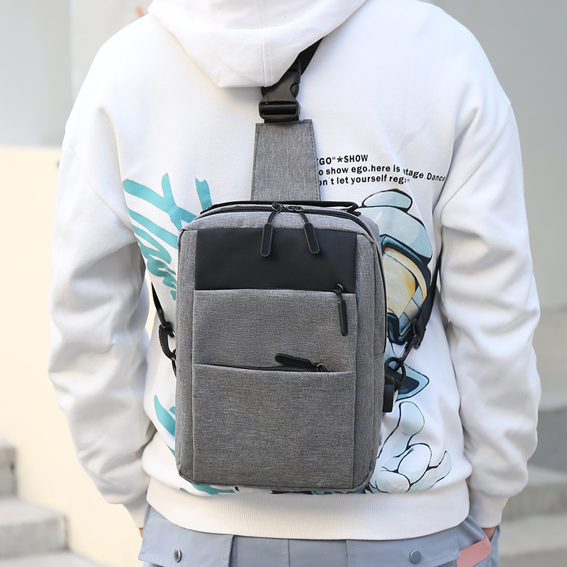 Men's Casual Large Capacity Chest Bag