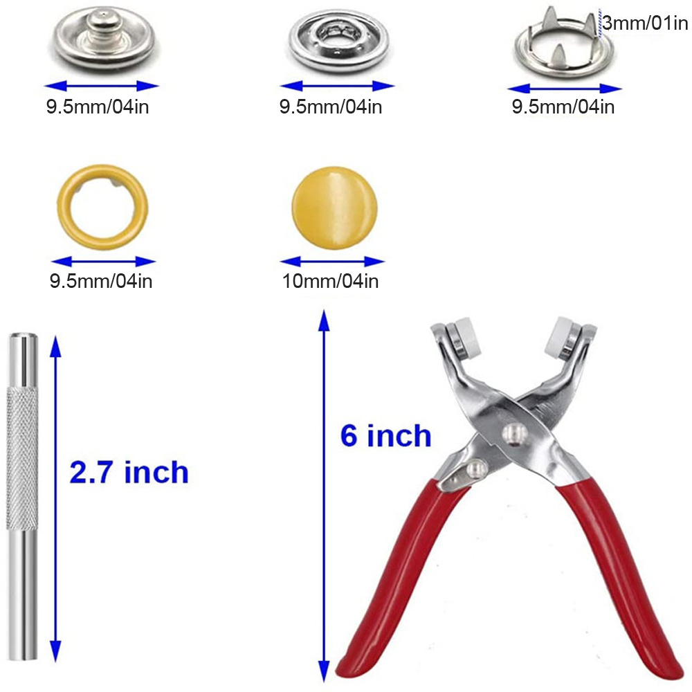 Fiveclaw Button Set Colorful Fiveclaw Button Garment Craft Sewing