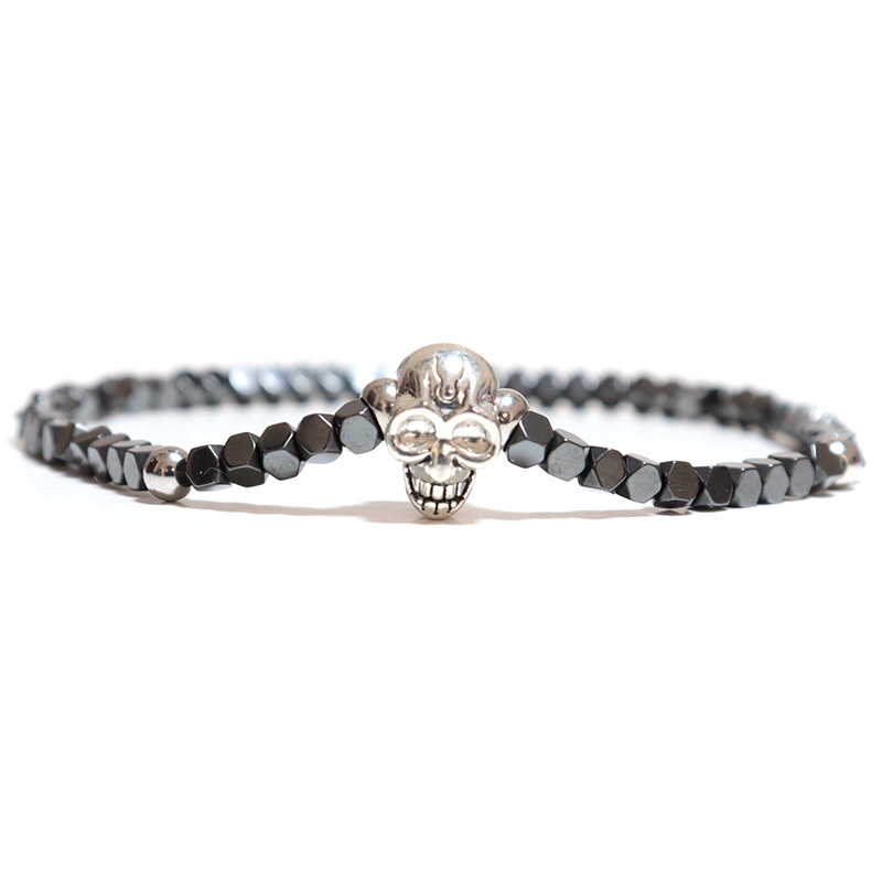 Men's Patchwork Beaded Bracelet Linkage Beads