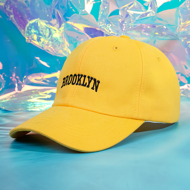 Letter Embroidered Baseball Cap