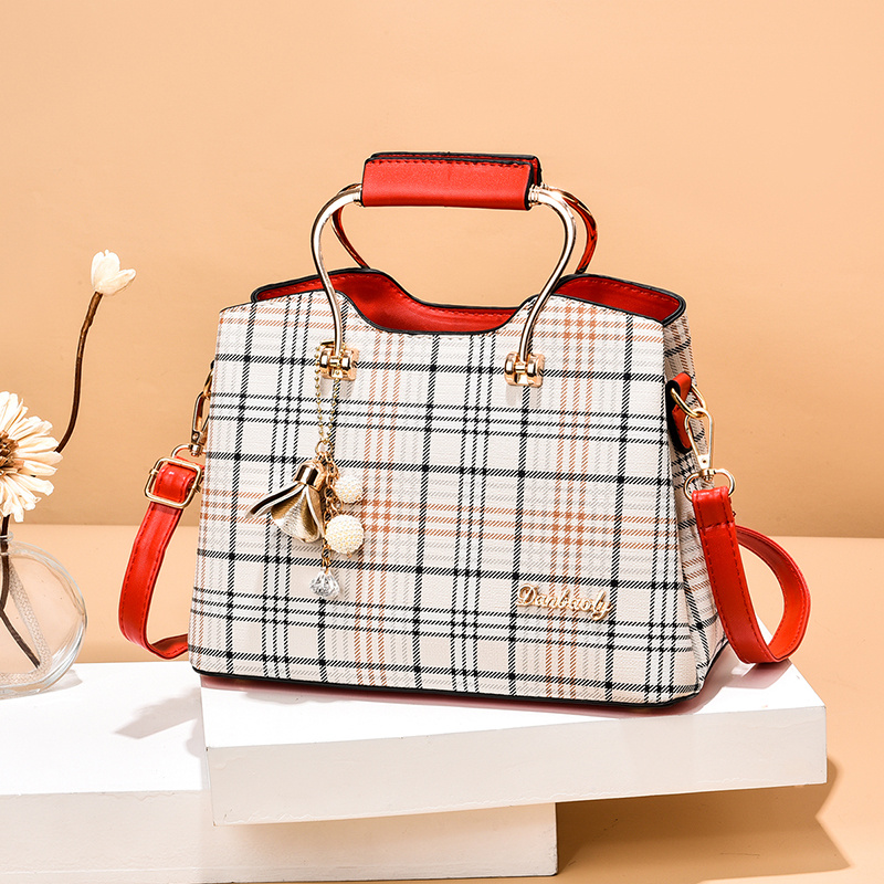 TWENTY FOUR Checkered Crossbody Bags for women Designer Shoulder