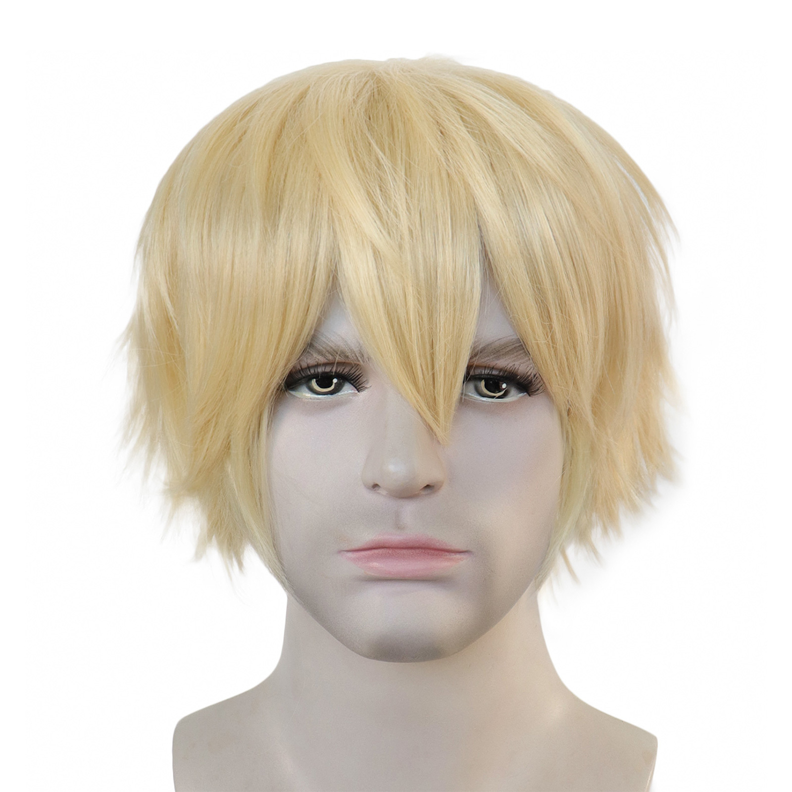 Short blonde 2025 cosplay wig