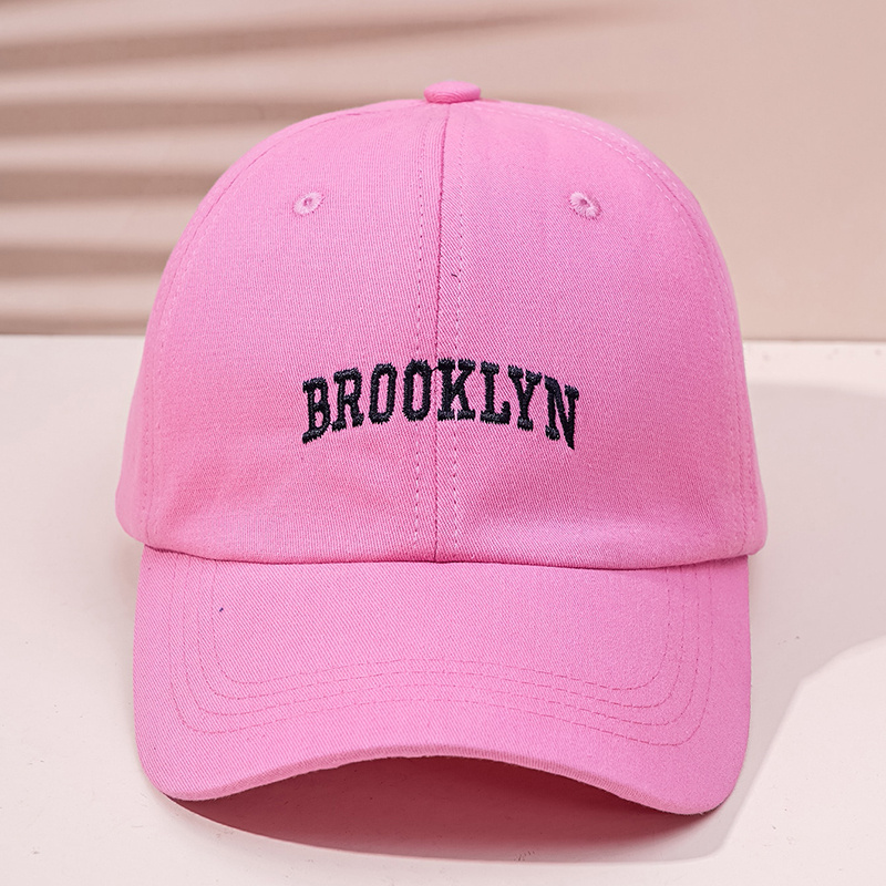 Letter Embroidered Baseball Cap