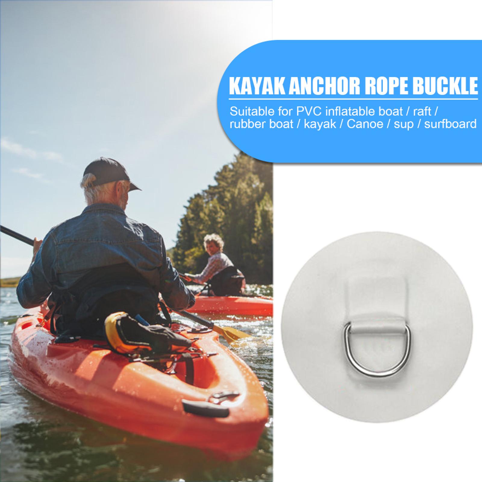 Kayak Pvc Stainless Steel D Ring Pad D Ring Patch D Ring - Temu