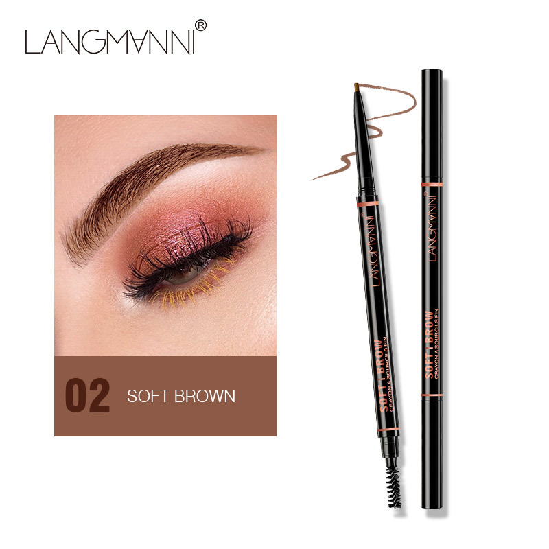 Ultra-fine Wild Eyebrow Pencil - Smooth, Long-lasting, And Easy To Apply -  Temu