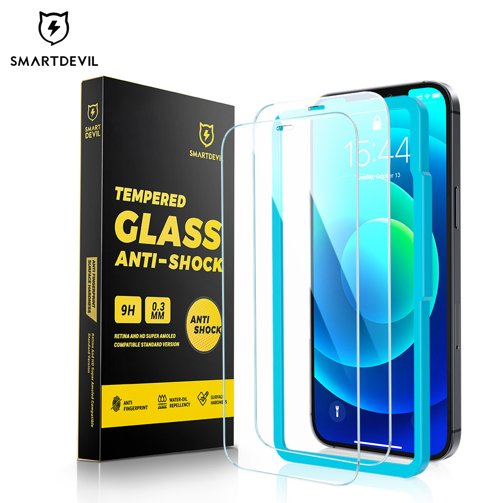 Anti-Shock tempered glass film for iPhone 11