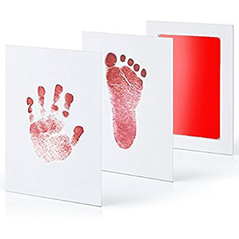 Premium Baby Handprint, Footprint & Picture Frame Kit - Registry for Baby  Shower - Baby Gifts for Newborn Babies - Clay & 2 Photo Frames in White &  Pink, Tiffan…