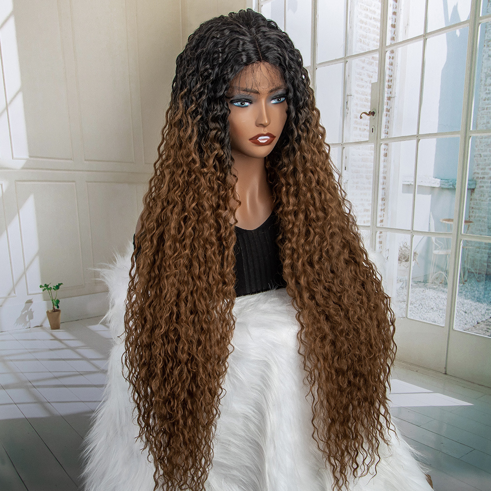 Black heat outlet resistant wig